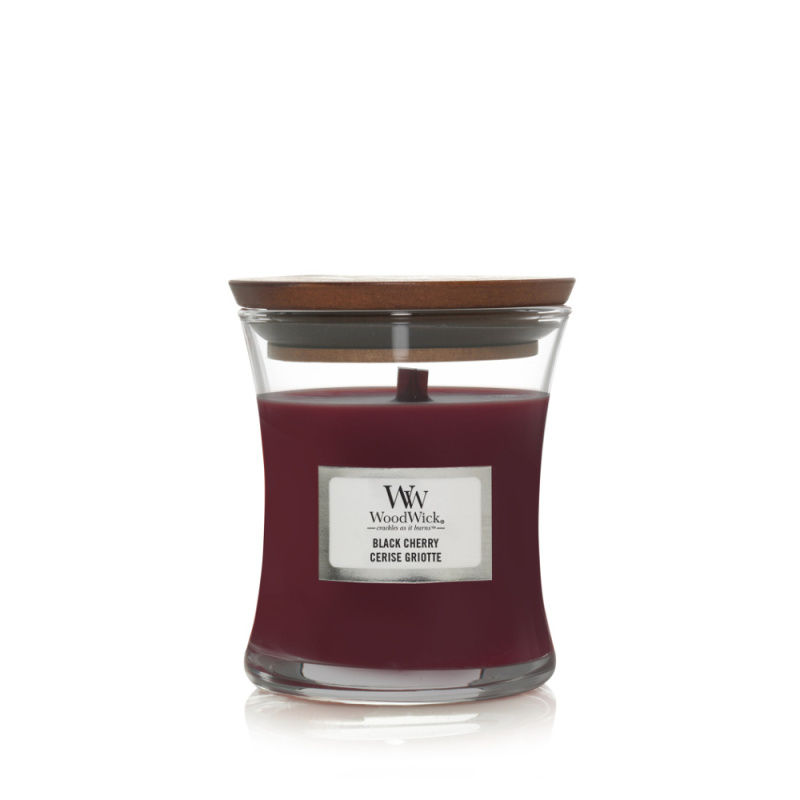 Wood Wick Vonná svíčka Black Cherry 85 g
