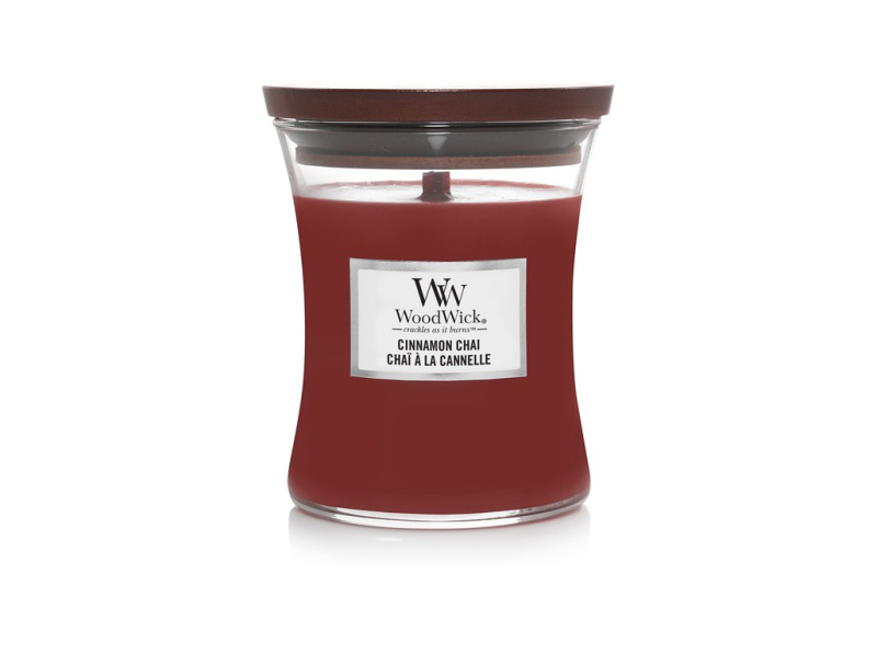 Wood Wick Vonná svíčka Cinnamon Chai 275 g