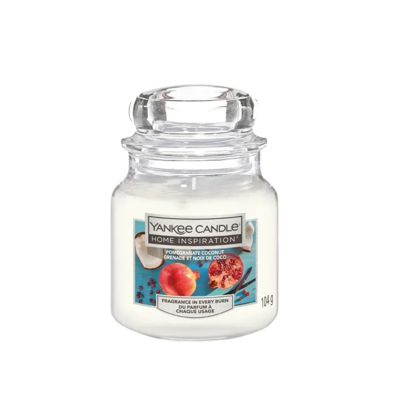 Yankee Candle Vonná svíčka Home Inspiration malá Pomegranate Coconut 104 g