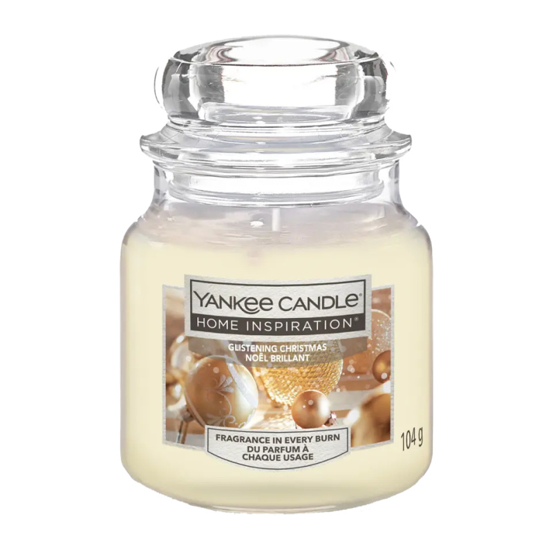 Yankee Candle Vonná svíčka Home Inspiration Glistering Christmas 104 g