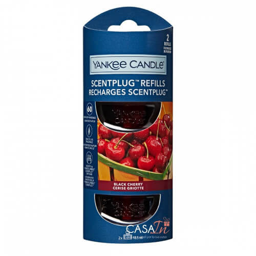 Yankee Candle Black Cherry náplň do elektrického difuzéru 2x18,5 ml