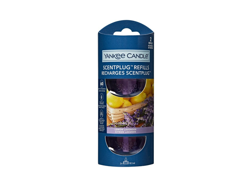 Yankee Candle Lemon Lavender Refill náplň do elektrického difuzéru 2x18,5 ml