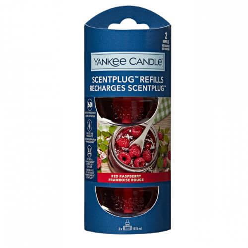 Yankee Candle Red Raspberry Refill náplň do elektrického difuzéru 2x18,5 ml