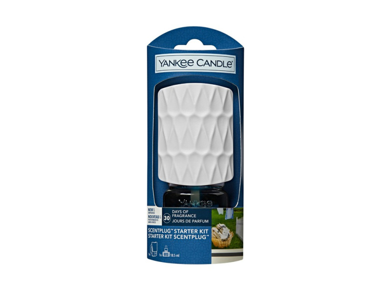 YANKEE CANDLE Elektric Difuzér  do zásuvky Clean Cotton 18,5 ml