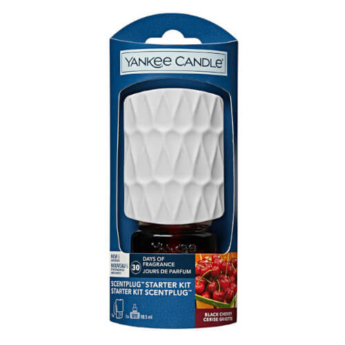 Yankee Candle Black Cherry elektrický difuzér + náhradní náplň 1 ks
