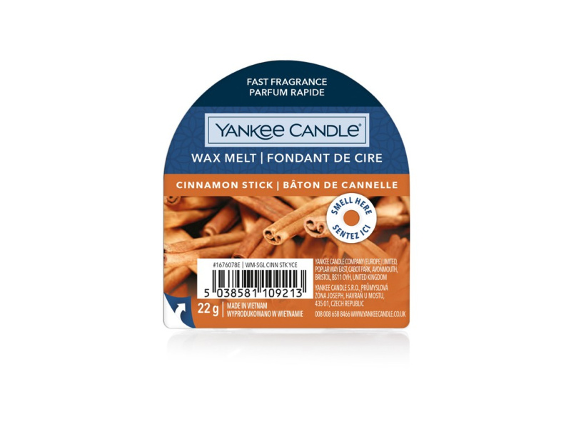 Yankee Candle Cinnamon Stick vosk do aromalampy 22 g