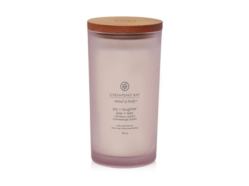 Chesapeake Bay Tumbler velký Joy & Laughter svíčka 355 g