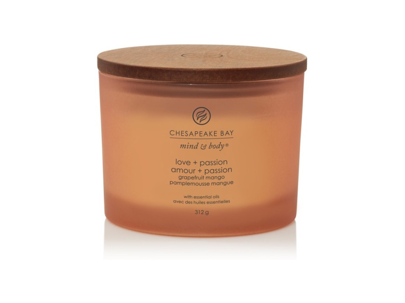 Chesapeake Bay Tumbler 3 knoty Love & Passion svíčka 312 g