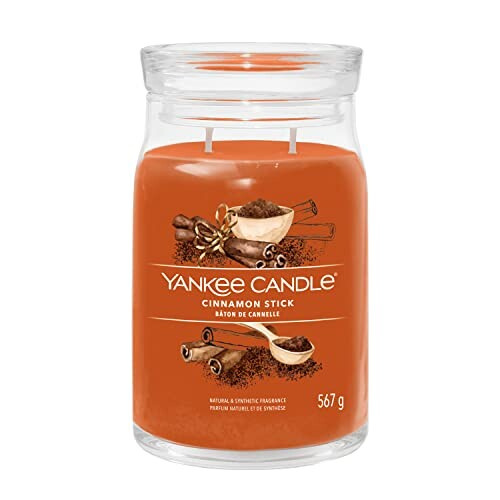 Yankee Candle Cinnamon Stick vonná svíčka Signature 567 g