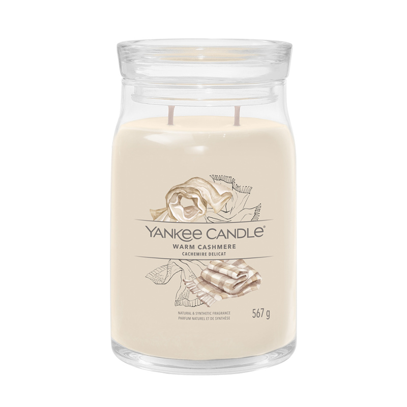 Yankee Candle Warm Cashmere vonná svíčka 567 g