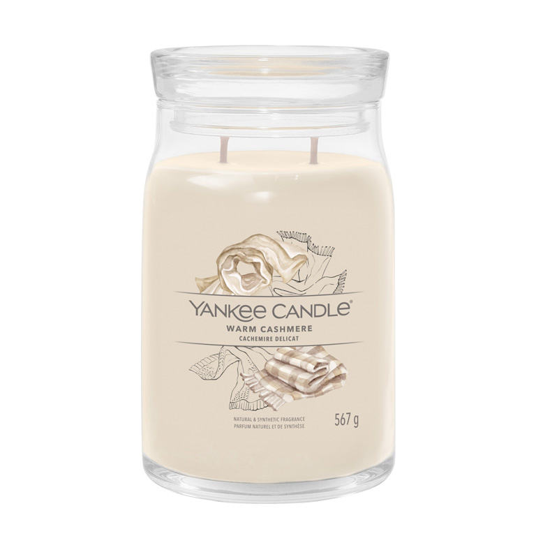 Yankee Candle Warm Cashmere vonná svíčka 567 g