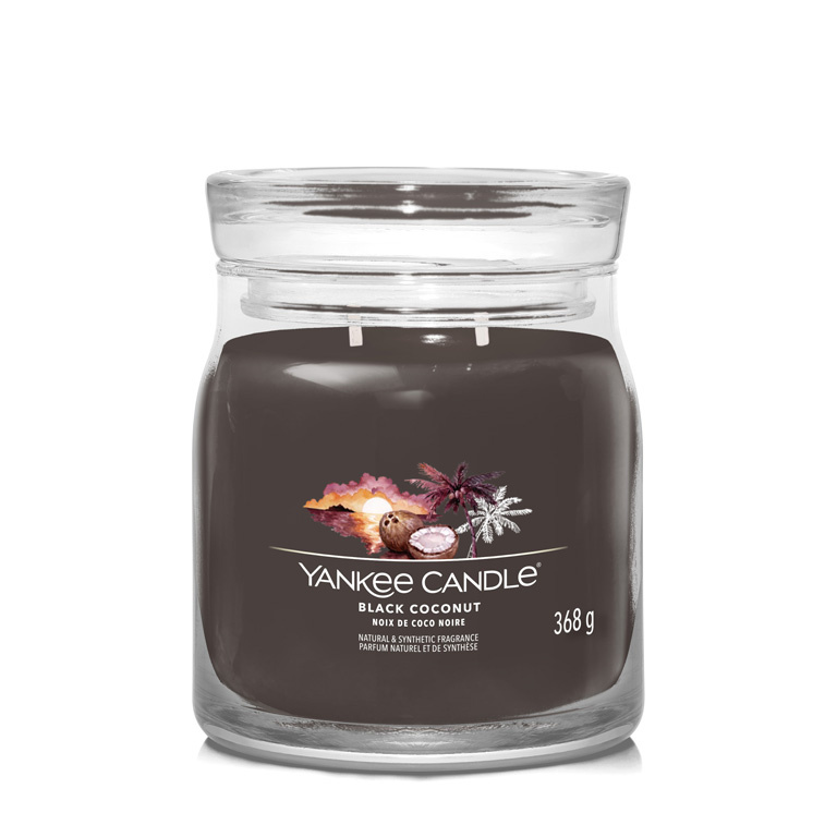 Yankee Candle Black Coconut vonná svíčka I. 368 g