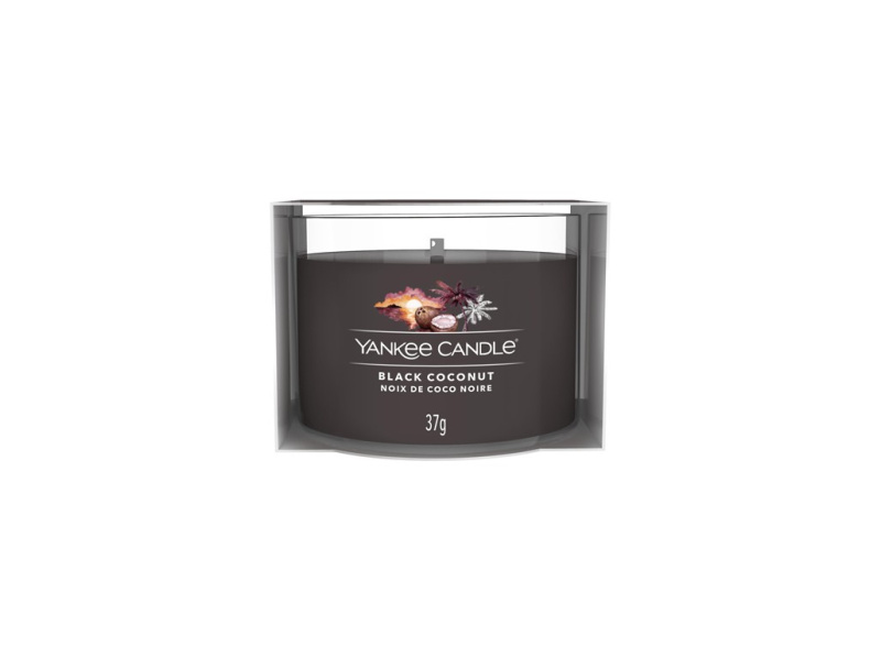 Yankee Candle Black Coconut votivní svíčka Signature 37 g