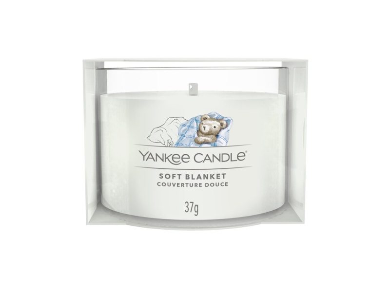 Yankee Candle Soft Blanket votivní svíčka glass 37 g