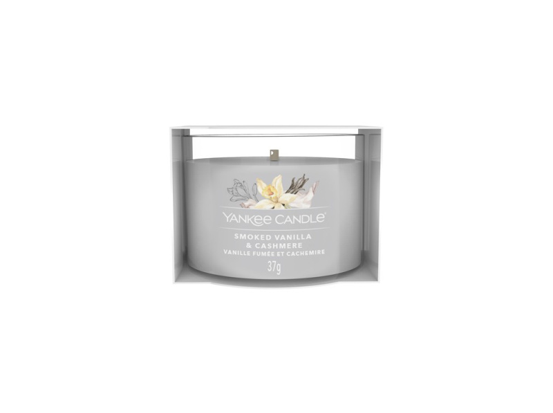 Yankee Candle Smoked Vanilla & Cashmere votivní svíčka 37 g