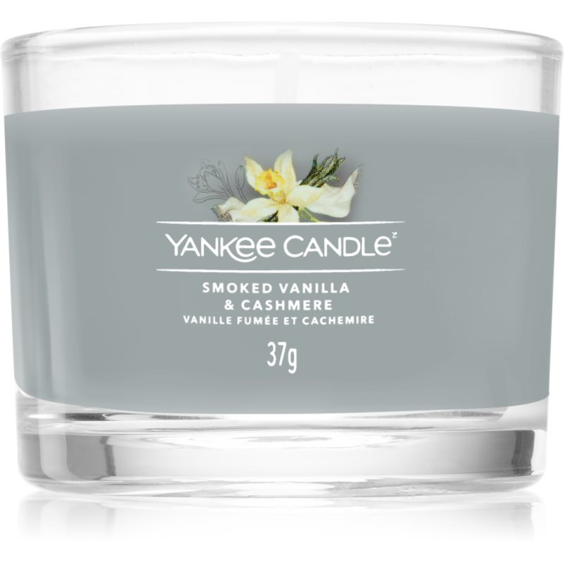 Yankee Candle Smoked Vanilla & Cashmere votivní svíčka 37 g