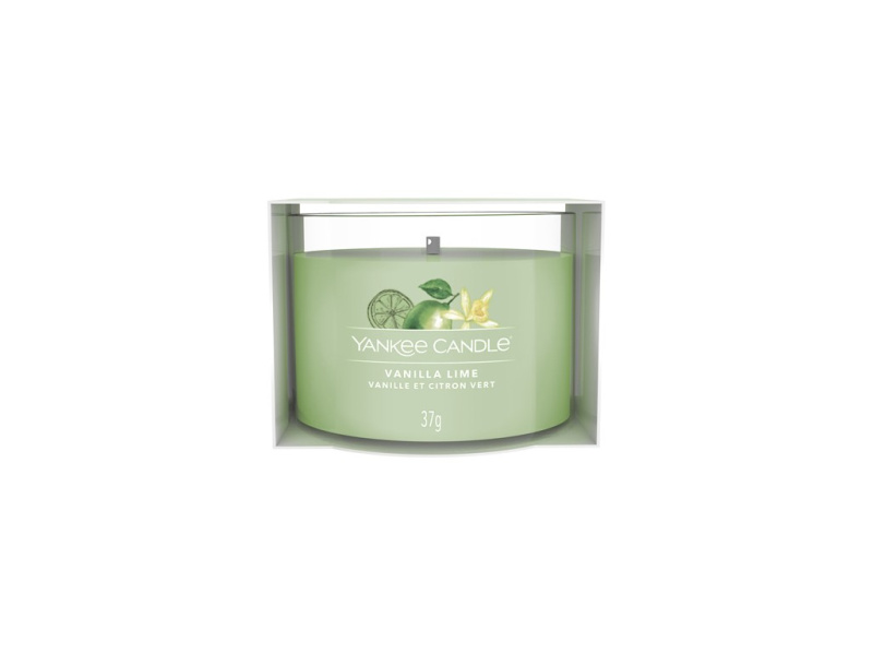 Yankee Candle Vanilla Lime vonná svíčka 37 g