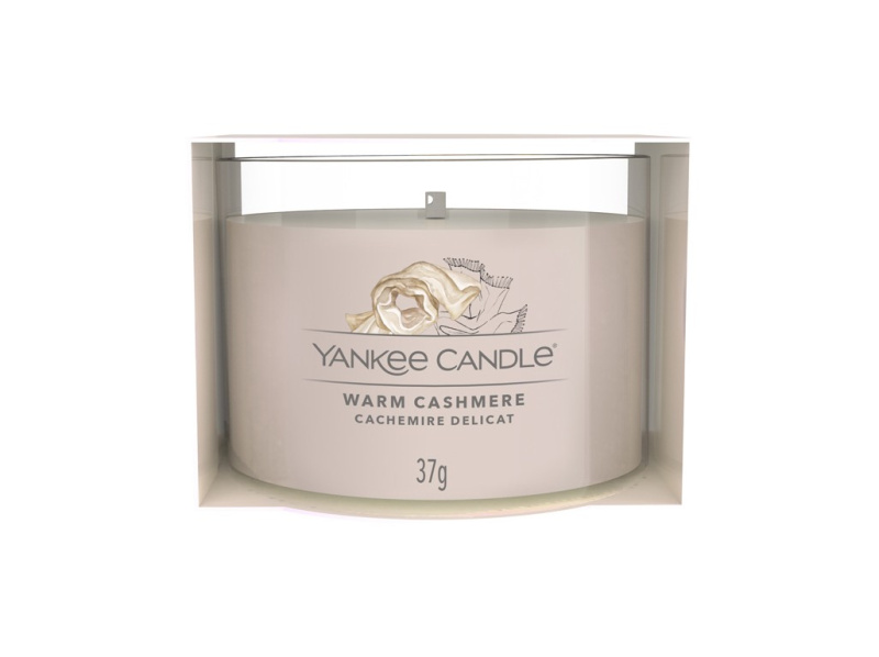 Yankee Candle Warm Cashmere votivní svíčka glass 37 g