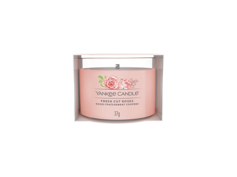 Yankee Candle Fresh Cut Roses votivní svíčka Signature 37 g