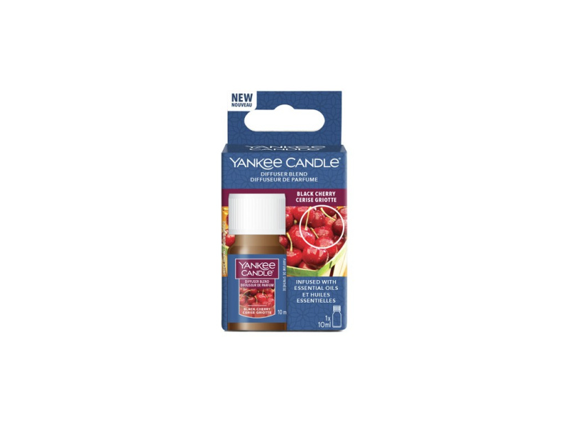 Yankee Candle Black Cherry náplň do elektrického difuzéru 10 ml
