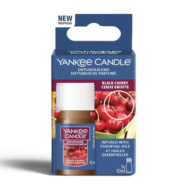Yankee Candle Black Cherry náplň do elektrického difuzéru 10 ml