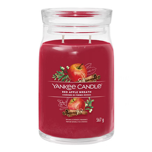 Yankee Candle Signature Red Apple Wreath vonná svíčka