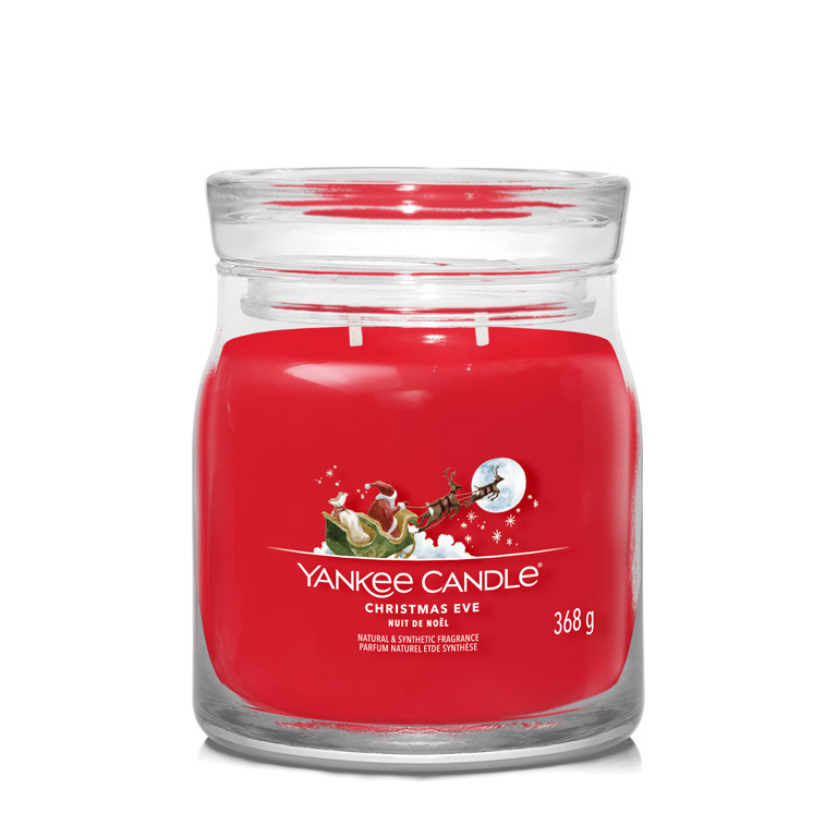 Yankee Candle Christmas Eve vonná svíčka Signature 368 g