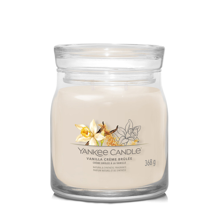 Yankee Candle Vanilla Crème Brûlée vonná svíčka 368 g