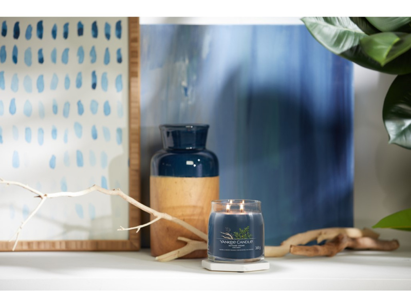 Yankee Candle Bayside Cedar vonná svíčka I. 368 g