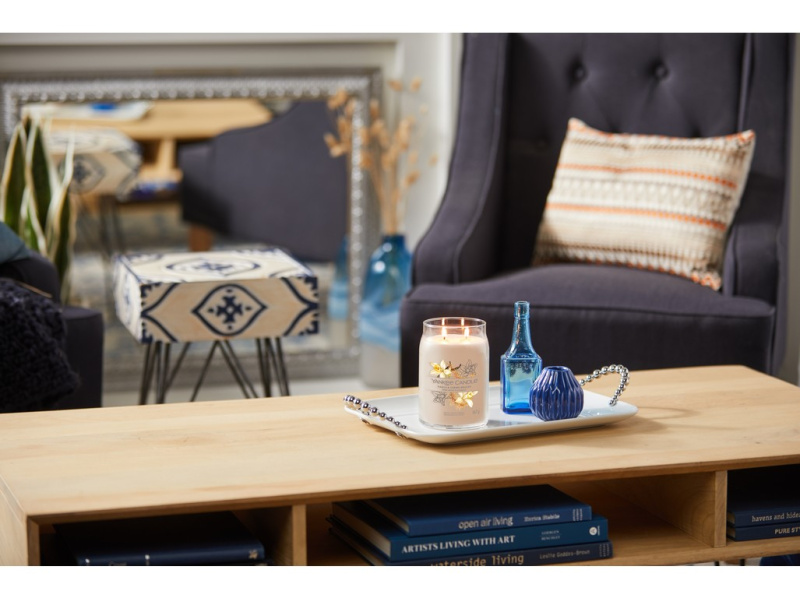 Yankee Candle Vanilla Crème Brûlée vonná svíčka 567 g