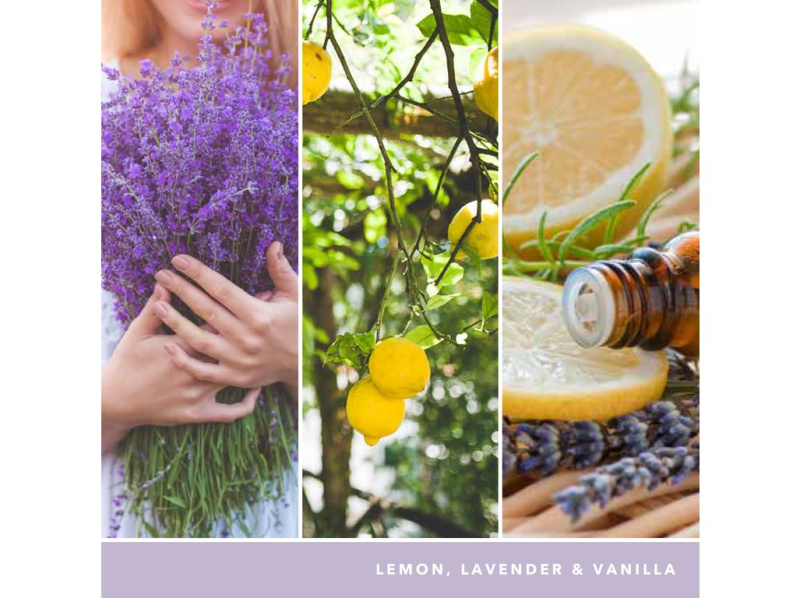 Yankee Candle Lemon Lavender vonná svíčka Signature 567 g