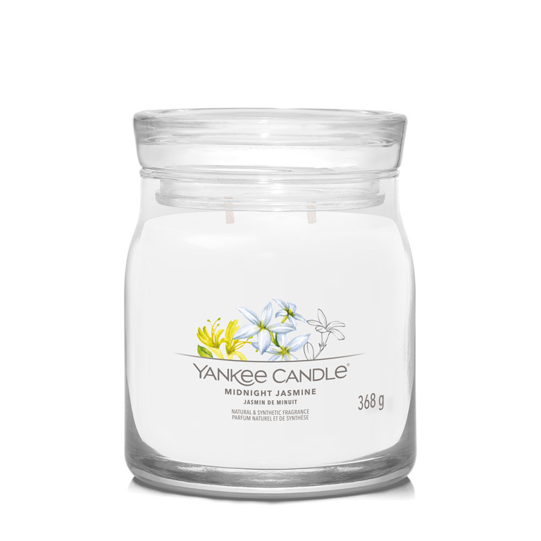 Yankee Candle Midnight Jasmine vonná svíčka I. Signature 368 g