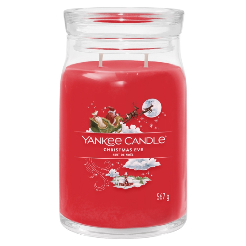 Yankee Candle Christmas Eve vonná svíčka Signature 567 g