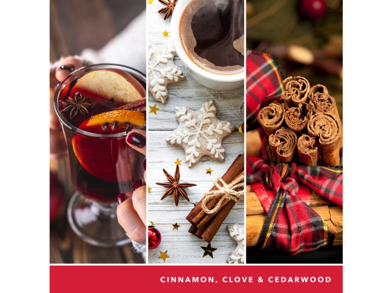 Yankee Candle Sparkling Cinnamon vonná svíčka 368 g