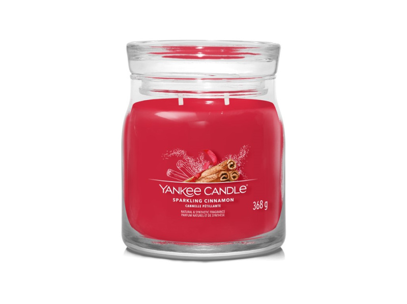 Yankee Candle Sparkling Cinnamon vonná svíčka 368 g