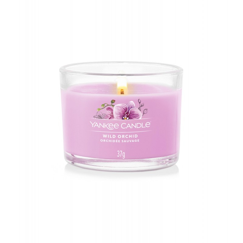 Yankee Candle Wild Orchid votivní svíčka glass 37 g