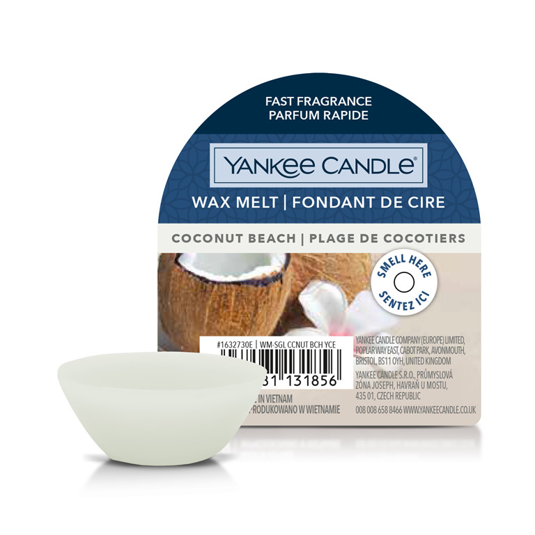 Yankee Candle Coconut Beach vosk do aromalampy 22 g