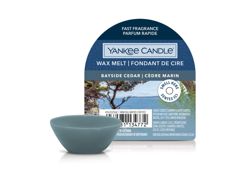 Yankee Candle Bayside Cedar vosk do aromalampy 22 g