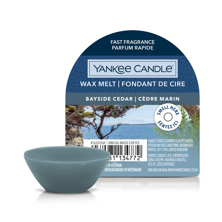 Yankee Candle Bayside Cedar vosk do aromalampy 22 g