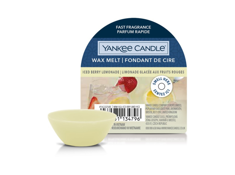 Yankee Candle Iced Berry Lemonade vosk do aromalampy 22 g
