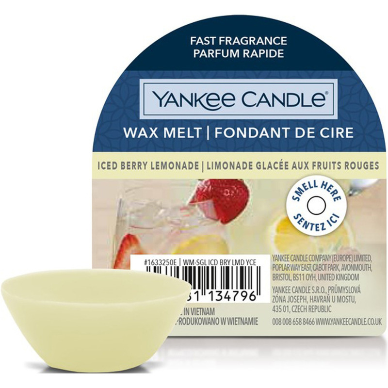 Yankee Candle Iced Berry Lemonade vosk do aromalampy 22 g