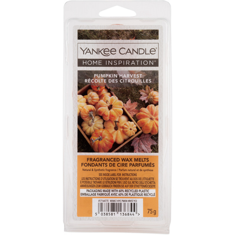 Yankee Candle Vonný vosk Pumpkin Harvest 75 g