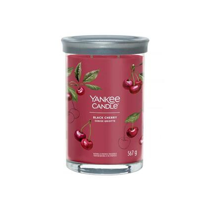 Yankee Candle Vonná svíčka Black Cherry tumbler 2 knoty 567 g