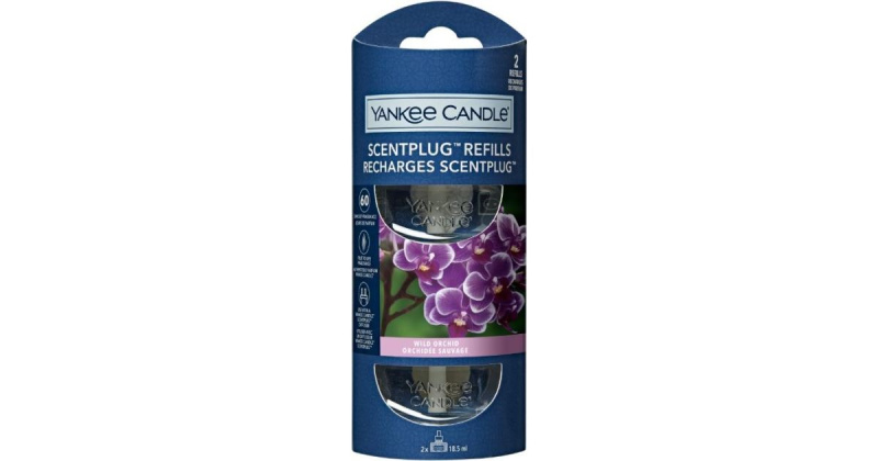 Yankee Candle Wild Orchid náhradní náplň do elektrického difuzéru 2x18.5 ml