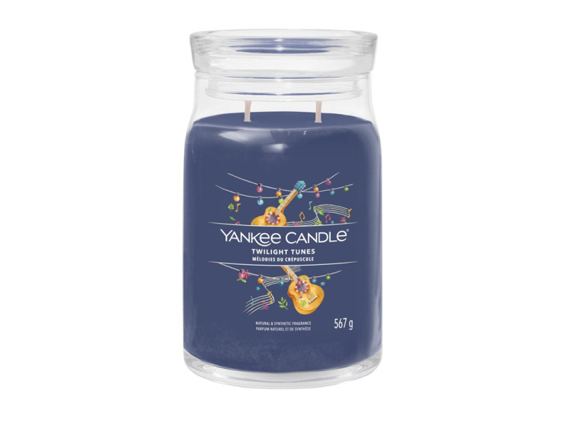 Yankee Candle Twilight Tunes vonná svíčka Signature 567 g