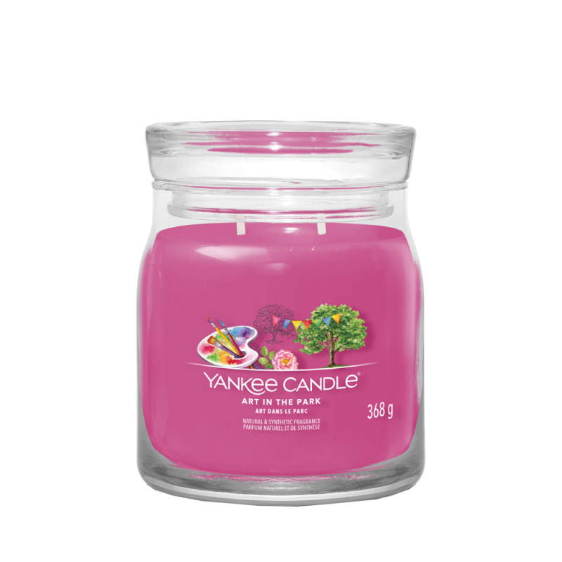 Yankee Candle Art In The Park vonná svíčka Signature 368 g