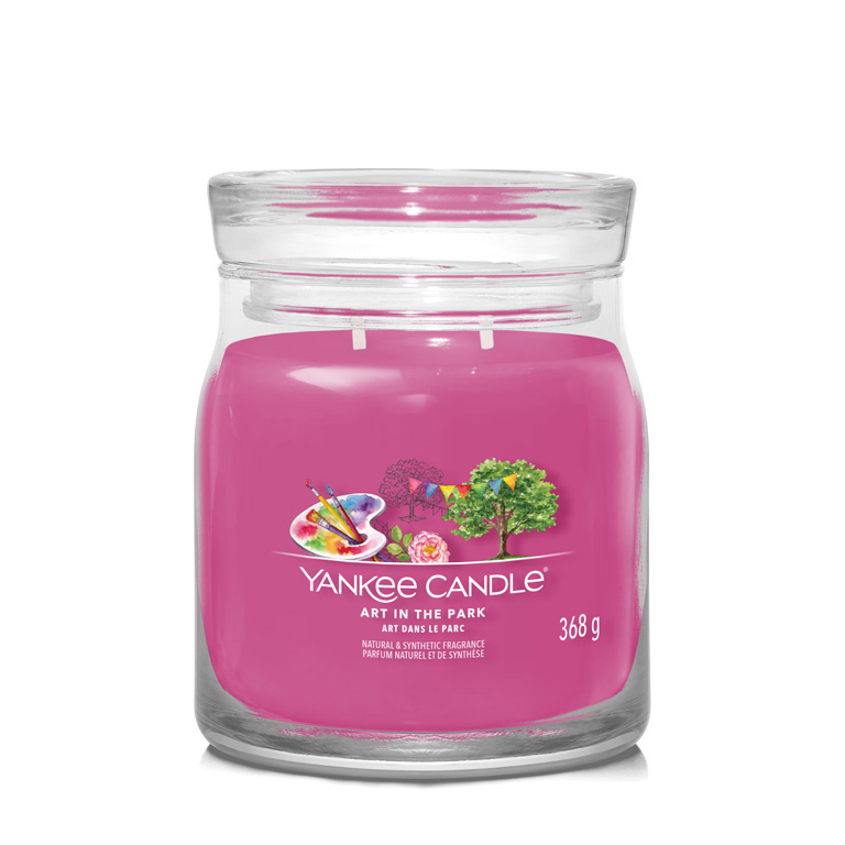 Yankee Candle Art In The Park vonná svíčka Signature 368 g