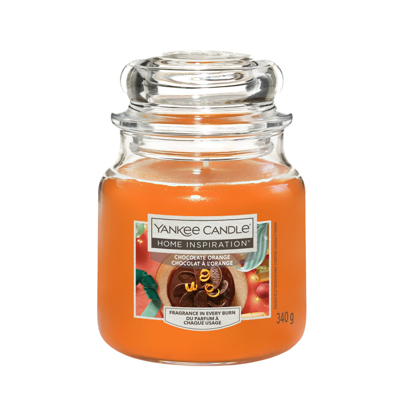 Yankee Candle Vonná svíčka Home Inspiration Chocolate Orange 340 g
