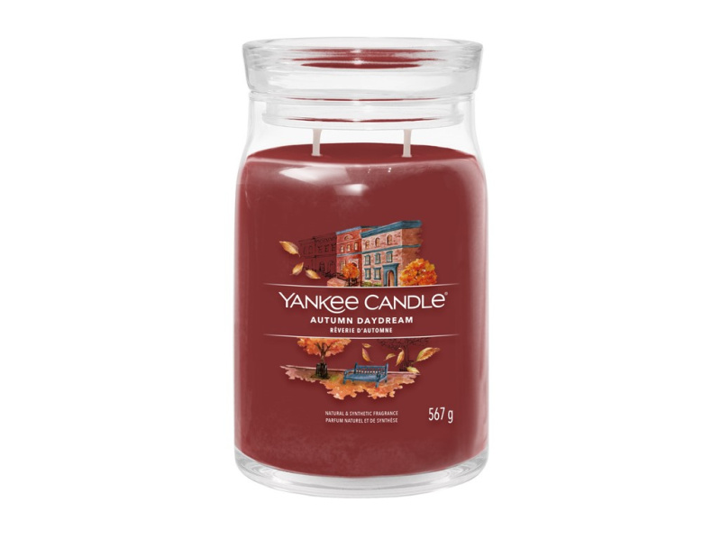 Yankee Candle Autumn Daydream vonná svíčka Signature 567 g