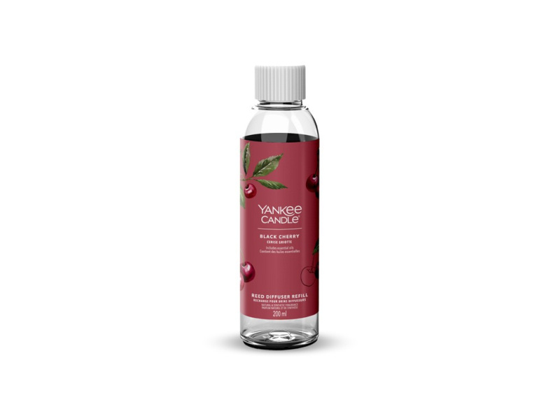 Yankee Candle Black Cherry náplň do aroma difuzérů 200 ml